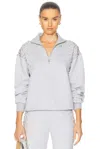 Retroféte Marissa Sweatshirt In Heathered Grey In Heathered Grey