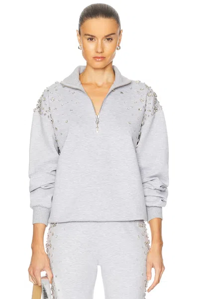 Retroféte Marissa Sweatshirt In Heathered Grey