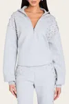 Retroféte Marissa Sweatshirt In Heathered Grey In Gray