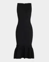 Retroféte Marta Knit Dress Metallic Black In Metallic Black