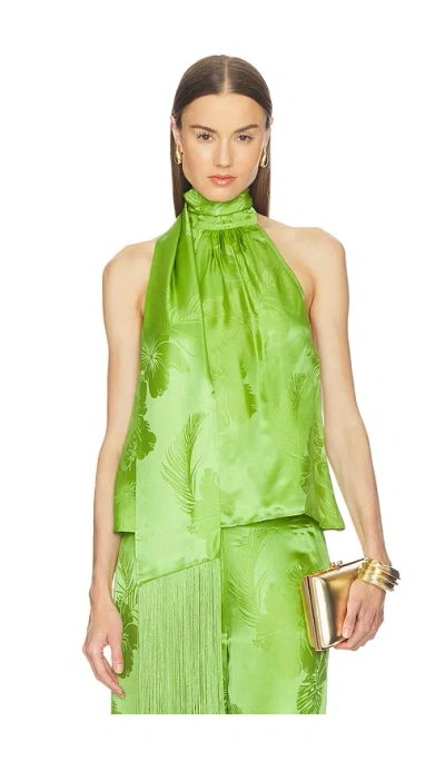 Retroféte Martana Top In Green