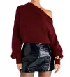 Retroféte Marve Sweater In Port In Brown