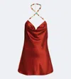 Retroféte Marvel Dress In Orange