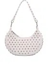 Retroféte Maybelle Crystal-embellished Shoulder Bag In White