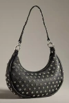 Retroféte Maybelle Crystal-embellished Shoulder Bag In Black