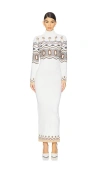 Retroféte Mccoy Dress In White