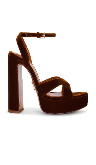 Retroféte Melodia Platform Sandal In Brown