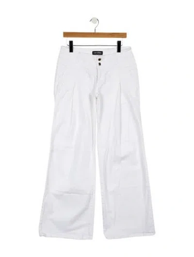 Pre-owned Retroféte Mid-rise Wide Leg Jeans In Blue