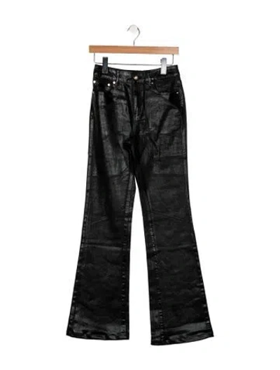 Pre-owned Retroféte Mid-rise Wide Leg Jeans W/ Tags In Black