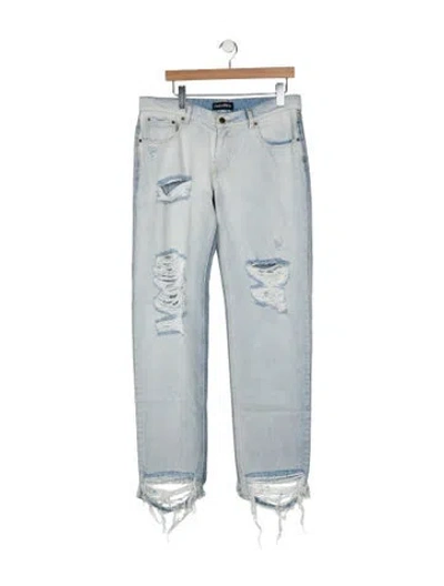 Pre-owned Retroféte Mid-rise Wide Leg Jeans W/ Tags In Blue