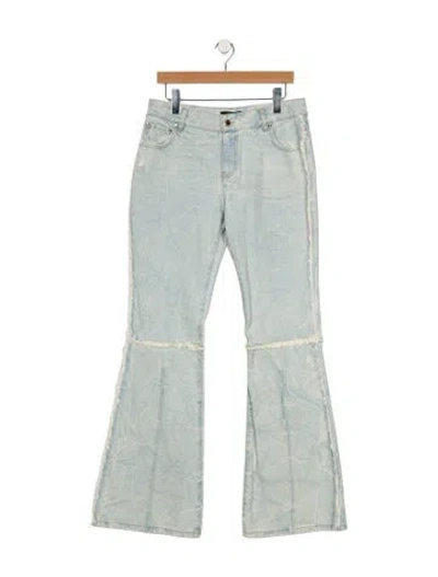 Pre-owned Retroféte Mid-rise Wide Leg Jeans W/ Tags In Blue