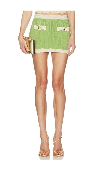 Retroféte Mikayla Skirt In Green