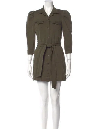Pre-owned Retroféte Mini Dress In Green