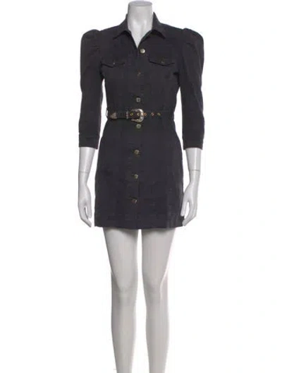 Pre-owned Retroféte Mini Dress W/ Tags In Black