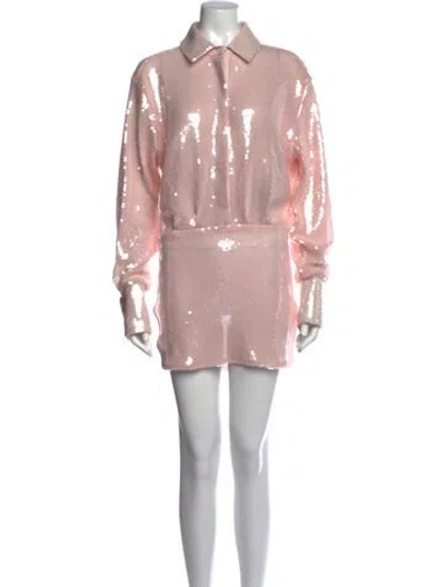 Pre-owned Retroféte Mini Dress W/ Tags In Pink