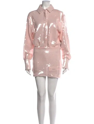 Pre-owned Retroféte Mini Dress W/ Tags In Pink
