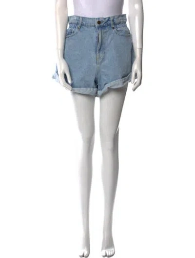 Pre-owned Retroféte Mini Shorts In Blue