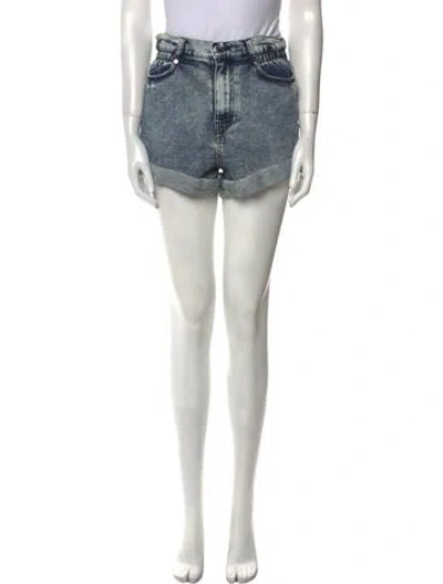 Pre-owned Retroféte Mini Shorts In Blue