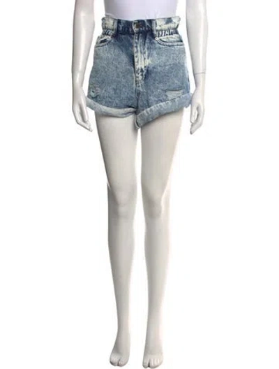 Pre-owned Retroféte Mini Shorts In Blue