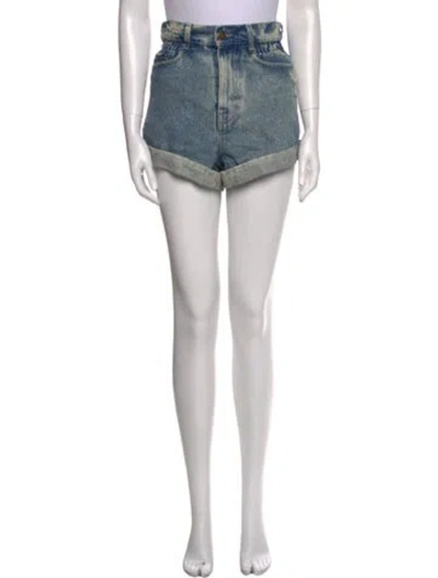 Pre-owned Retroféte Mini Shorts In Blue