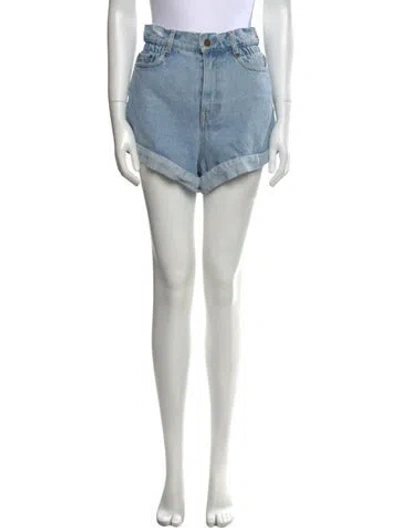 Pre-owned Retroféte Mini Shorts In Blue