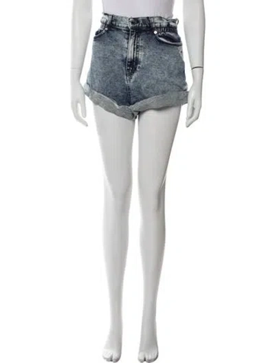 Pre-owned Retroféte Mini Shorts In Blue