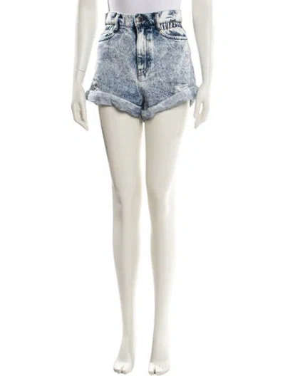 Pre-owned Retroféte Mini Shorts In Blue