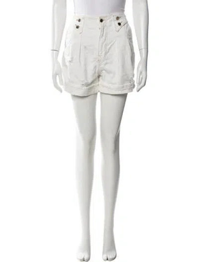 Pre-owned Retroféte Mini Shorts In Neutral