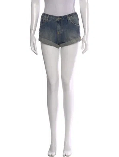 Pre-owned Retroféte Mini Shorts W/ Tags In Blue