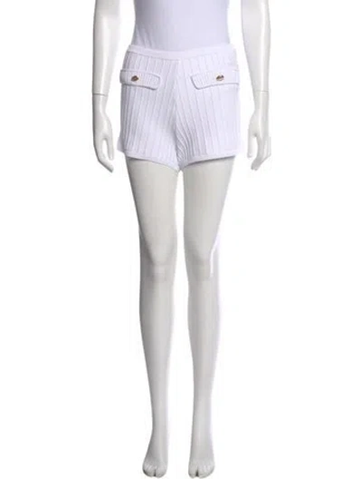 Pre-owned Retroféte Mini Shorts W/ Tags In White
