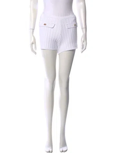 Pre-owned Retroféte Mini Shorts W/ Tags In White