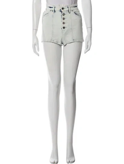 Pre-owned Retroféte Mini Shorts In White