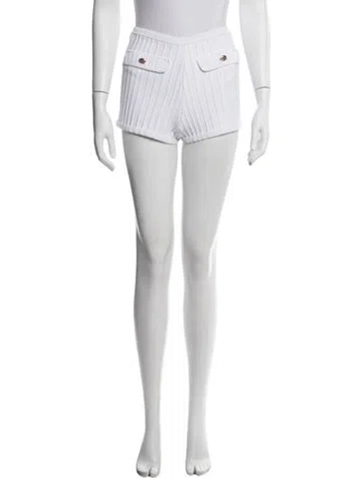 Pre-owned Retroféte Mini Shorts In White