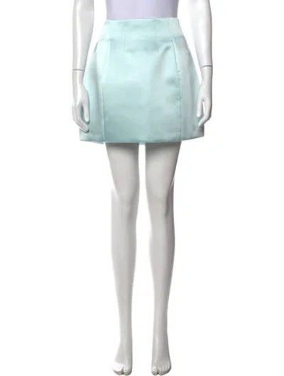 Pre-owned Retroféte Mini Skirt In Blue
