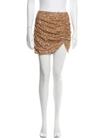 Pre-owned Retroféte Mini Skirt In Multi