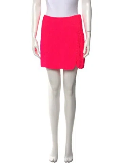 Pre-owned Retroféte Mini Skirt In Pink
