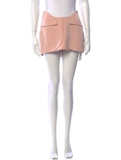 Pre-owned Retroféte Mini Skirt In Pink