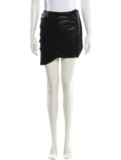 Pre-owned Retroféte Mini Skirt W/ Tags In Black