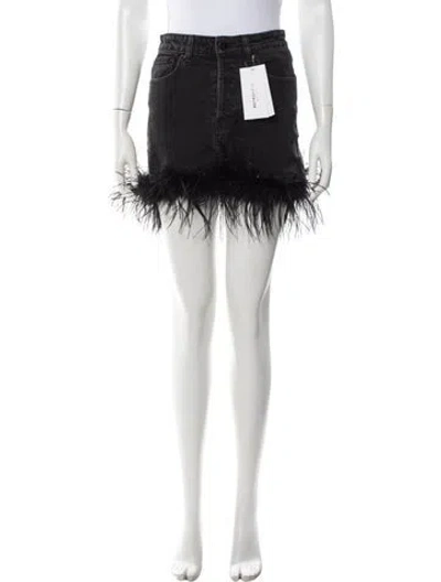 Pre-owned Retroféte Mini Skirt W/ Tags In Black