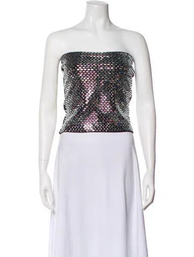 Pre-owned Retroféte Mini Skirt W/ Tags In White