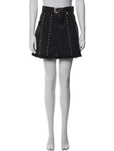 Pre-owned Retroféte Mini Skirt In White
