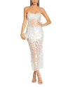 Retroféte Mischa Dress In Ivory