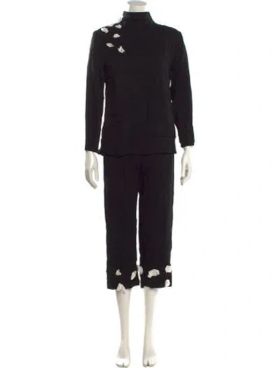 Pre-owned Retroféte Mock Neck Jumpsuit In Neutral