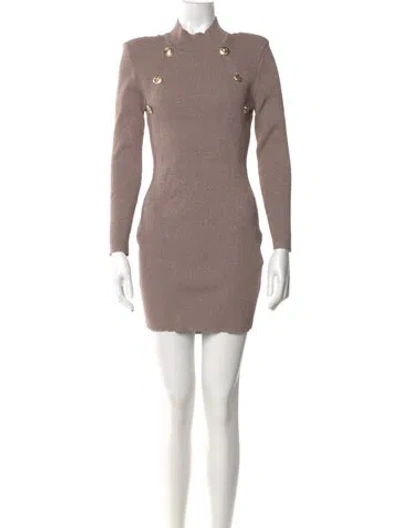 Pre-owned Retroféte Mock Neck Mini Dress W/ Tags