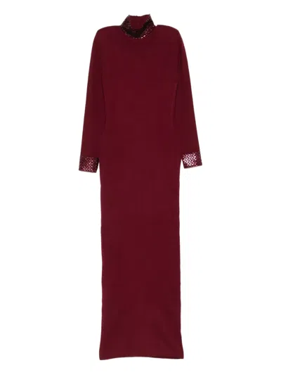 Retroféte Monroe Maxi Dress In Red