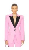 Retroféte Muse Blazer In Light Rose