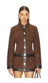 Retroféte Nanna Jacket In Brown