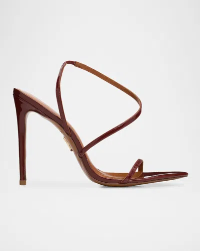 Retroféte Naomi 105mm Slingback Sandals In Burgundy