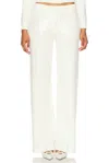 Retroféte Natalia Pant In Winter White