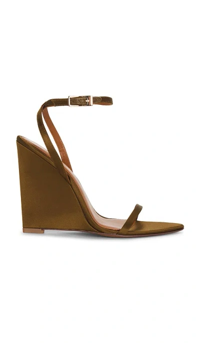 Retroféte Nelly Wedge Sandal In Brown
